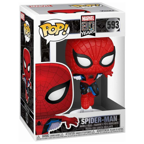 Funko Pop! Vinyl Spider-Man (Marvel 80th)
